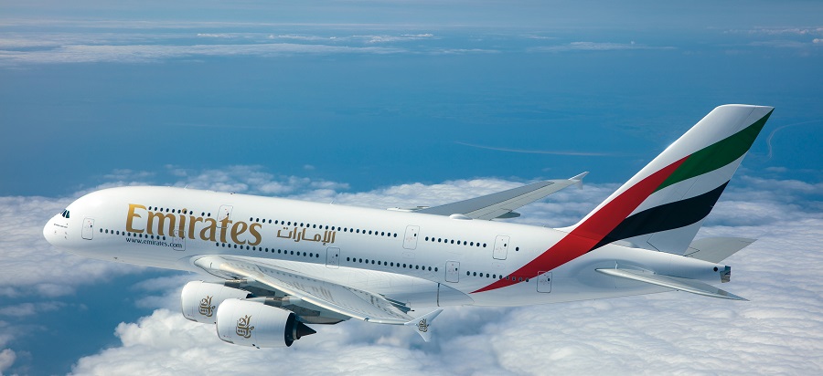 Emirates reanuda los servicios de pasajeros a Mauricio